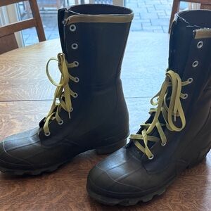 Men’s Vintage Lacrosse outdoor hunting boot. Waterproof Mid Calf. Olive Brown